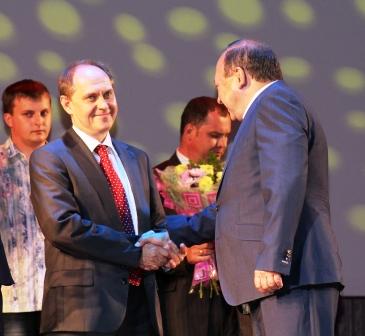 Награждение победителей конкурса "Лучшая строительная площадка-2011"